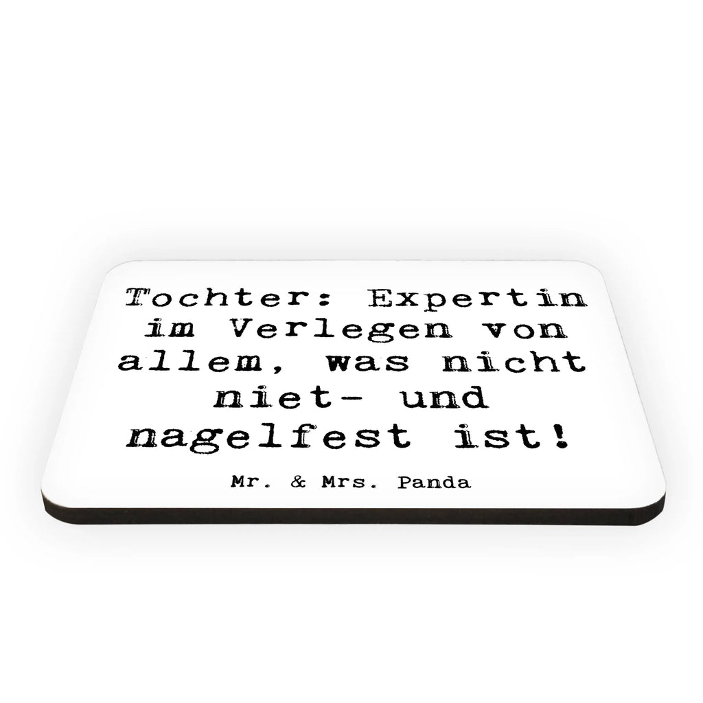 Magnet Spruch Tochter Expertin Kühlschrankmagnet, Pinnwandmagnet, Souvenir Magnet, Motivmagnete, Dekomagnet, Whiteboard Magnet, Notiz Magnet, Kühlschrank Dekoration, Familie, Vatertag, Muttertag, Bruder, Schwester, Mama, Papa, Oma, Opa