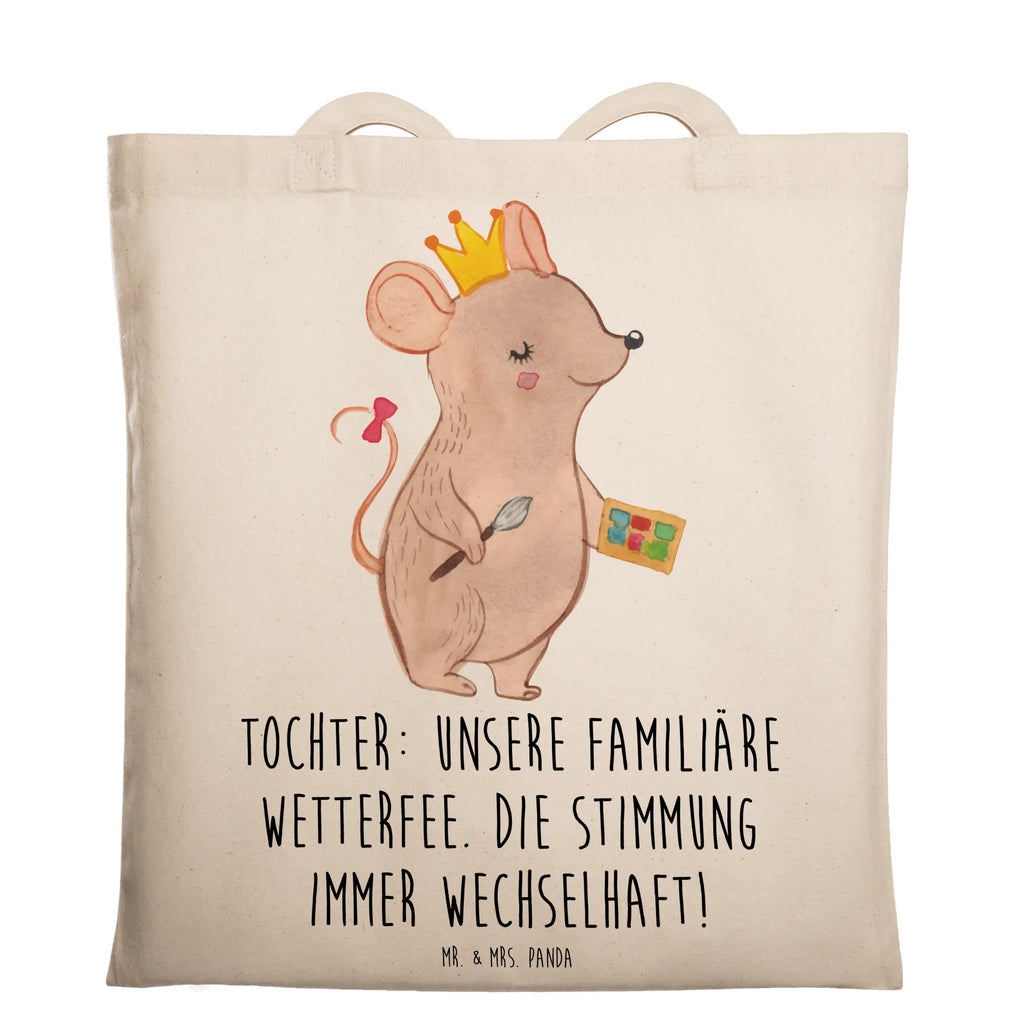 Tragetasche Tochter Wetterfee Beuteltasche, Beutel, Einkaufstasche, Jutebeutel, Stoffbeutel, Tasche, Shopper, Umhängetasche, Strandtasche, Schultertasche, Stofftasche, Tragetasche, Badetasche, Jutetasche, Einkaufstüte, Laptoptasche, Familie, Vatertag, Muttertag, Bruder, Schwester, Mama, Papa, Oma, Opa