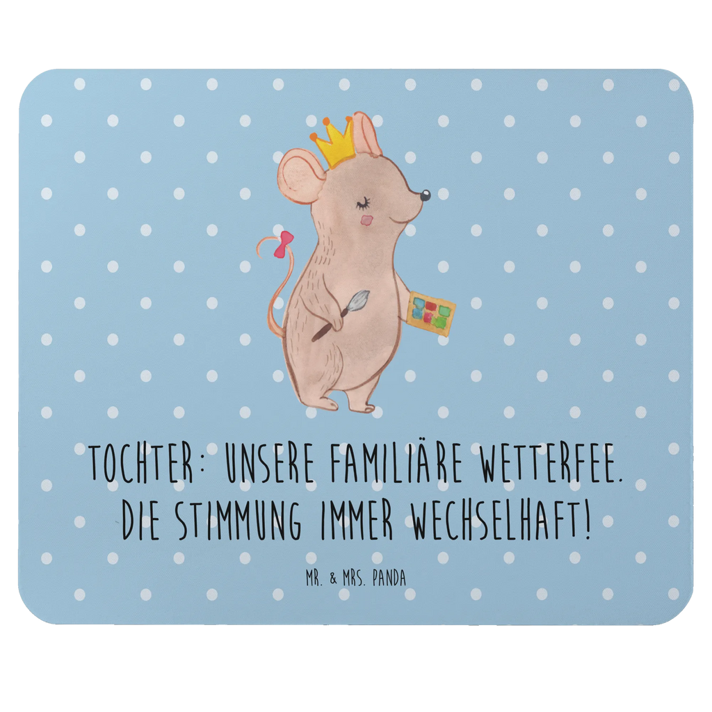 Mauspad Tochter Wetterfee Mousepad, Computer zubehör, Büroausstattung, PC Zubehör, Arbeitszimmer, Mauspad, Einzigartiges Mauspad, Designer Mauspad, Mausunterlage, Mauspad Büro, Familie, Vatertag, Muttertag, Bruder, Schwester, Mama, Papa, Oma, Opa