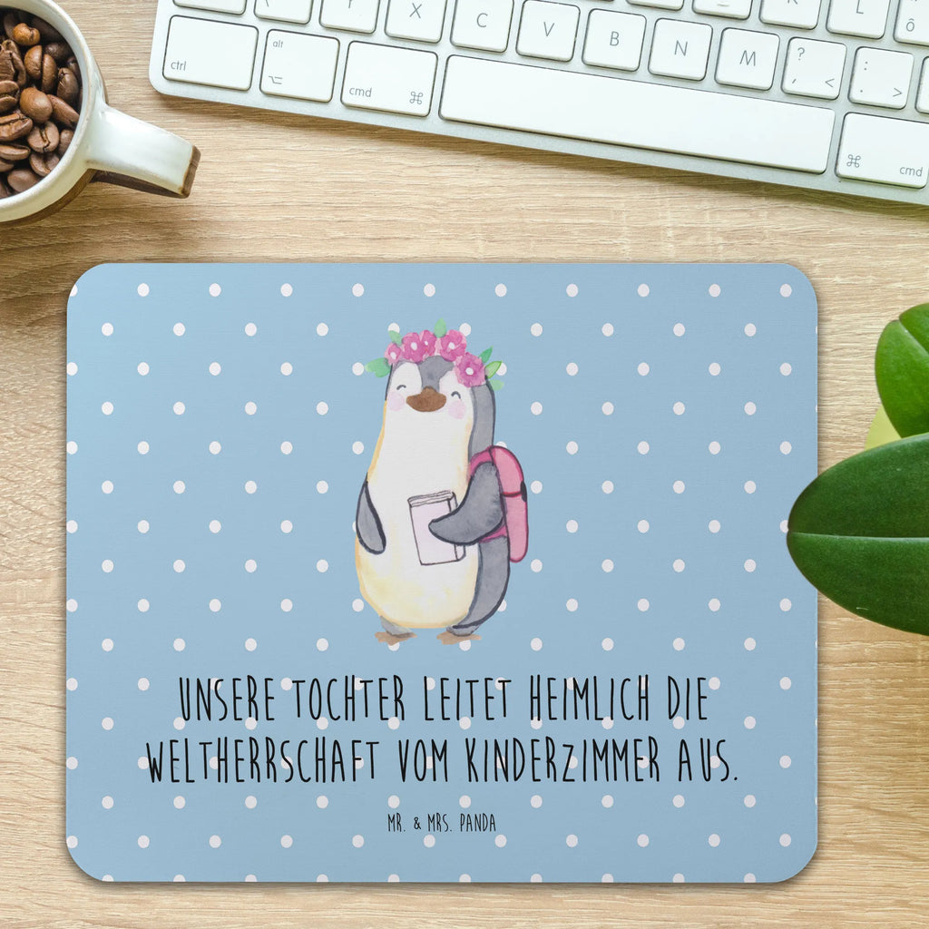 Mauspad Tochter Weltherrschaft Mousepad, Computer zubehör, Büroausstattung, PC Zubehör, Arbeitszimmer, Mauspad, Einzigartiges Mauspad, Designer Mauspad, Mausunterlage, Mauspad Büro, Familie, Vatertag, Muttertag, Bruder, Schwester, Mama, Papa, Oma, Opa