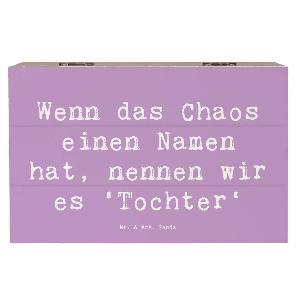 Holzkiste Spruch Chaos Tochter Holzkiste, Kiste, Schatzkiste, Truhe, Schatulle, XXL, Erinnerungsbox, Erinnerungskiste, Dekokiste, Aufbewahrungsbox, Geschenkbox, Geschenkdose, Familie, Vatertag, Muttertag, Bruder, Schwester, Mama, Papa, Oma, Opa