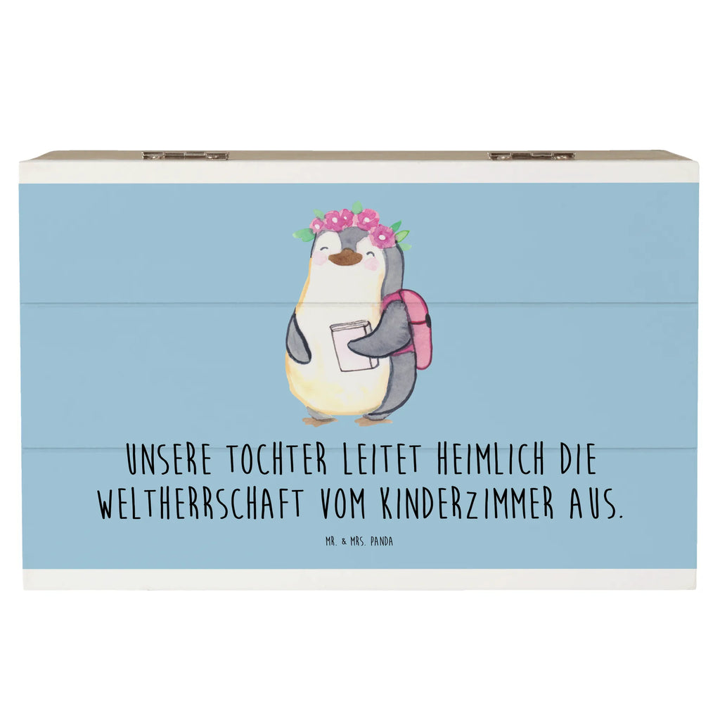 Holzkiste Tochter Weltherrschaft Holzkiste, Kiste, Schatzkiste, Truhe, Schatulle, XXL, Erinnerungsbox, Erinnerungskiste, Dekokiste, Aufbewahrungsbox, Geschenkbox, Geschenkdose, Familie, Vatertag, Muttertag, Bruder, Schwester, Mama, Papa, Oma, Opa