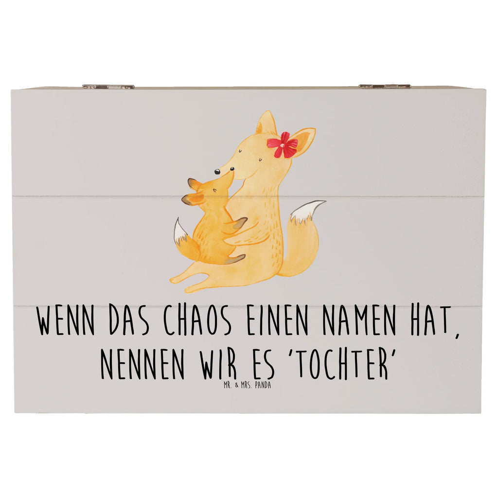 Holzkiste Chaos Tochter Holzkiste, Kiste, Schatzkiste, Truhe, Schatulle, XXL, Erinnerungsbox, Erinnerungskiste, Dekokiste, Aufbewahrungsbox, Geschenkbox, Geschenkdose, Familie, Vatertag, Muttertag, Bruder, Schwester, Mama, Papa, Oma, Opa