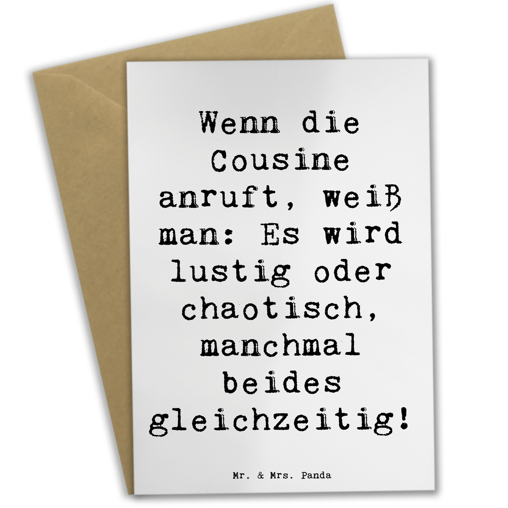 Grußkarte Spruch Cousine Abenteuer Grußkarte, Klappkarte, Einladungskarte, Glückwunschkarte, Hochzeitskarte, Geburtstagskarte, Karte, Ansichtskarten, Familie, Vatertag, Muttertag, Bruder, Schwester, Mama, Papa, Oma, Opa