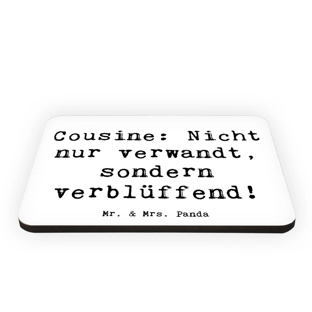 Magnet Spruch Cousine Wunder Kühlschrankmagnet, Pinnwandmagnet, Souvenir Magnet, Motivmagnete, Dekomagnet, Whiteboard Magnet, Notiz Magnet, Kühlschrank Dekoration, Familie, Vatertag, Muttertag, Bruder, Schwester, Mama, Papa, Oma, Opa