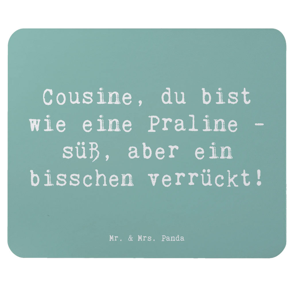 Mauspad Spruch Cousine Praline Mousepad, Computer zubehör, Büroausstattung, PC Zubehör, Arbeitszimmer, Mauspad, Einzigartiges Mauspad, Designer Mauspad, Mausunterlage, Mauspad Büro, Familie, Vatertag, Muttertag, Bruder, Schwester, Mama, Papa, Oma, Opa