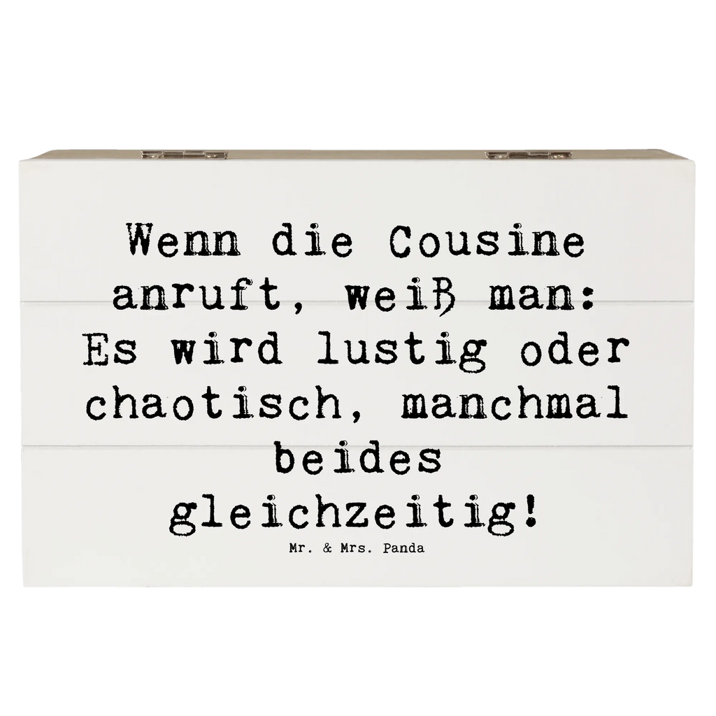 Holzkiste Spruch Cousine Abenteuer Holzkiste, Kiste, Schatzkiste, Truhe, Schatulle, XXL, Erinnerungsbox, Erinnerungskiste, Dekokiste, Aufbewahrungsbox, Geschenkbox, Geschenkdose, Familie, Vatertag, Muttertag, Bruder, Schwester, Mama, Papa, Oma, Opa