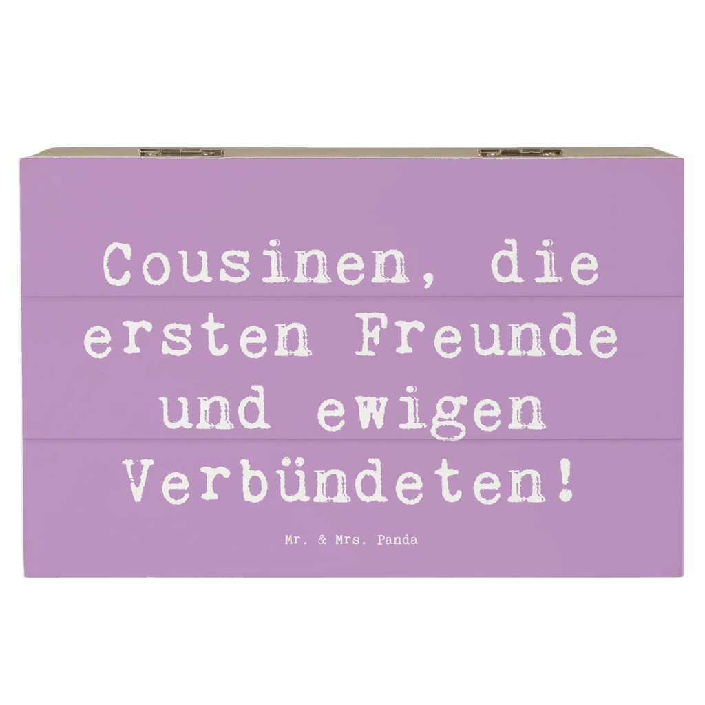 Holzkiste Spruch Cousine Freunde Holzkiste, Kiste, Schatzkiste, Truhe, Schatulle, XXL, Erinnerungsbox, Erinnerungskiste, Dekokiste, Aufbewahrungsbox, Geschenkbox, Geschenkdose, Familie, Vatertag, Muttertag, Bruder, Schwester, Mama, Papa, Oma, Opa