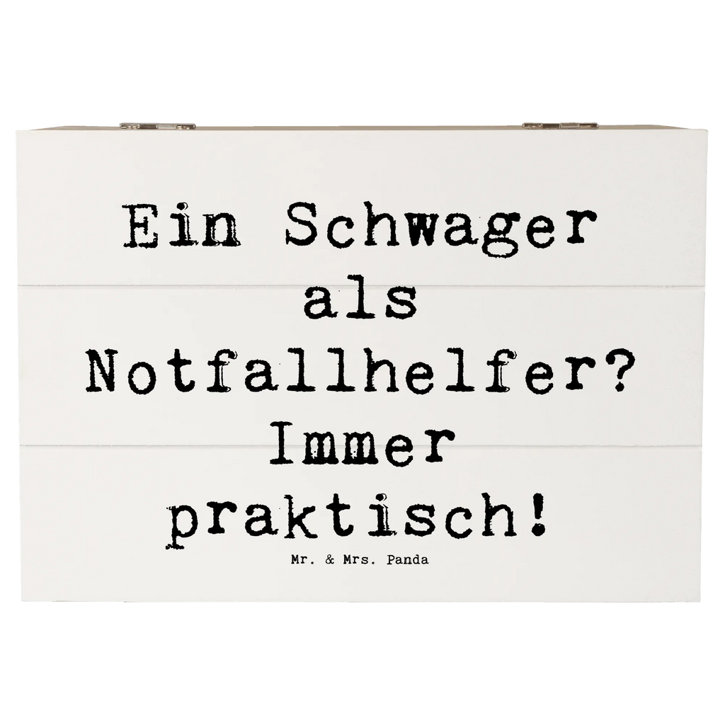 Holzkiste Spruch Schwager Notfallhelfer Holzkiste, Kiste, Schatzkiste, Truhe, Schatulle, XXL, Erinnerungsbox, Erinnerungskiste, Dekokiste, Aufbewahrungsbox, Geschenkbox, Geschenkdose, Familie, Vatertag, Muttertag, Bruder, Schwester, Mama, Papa, Oma, Opa