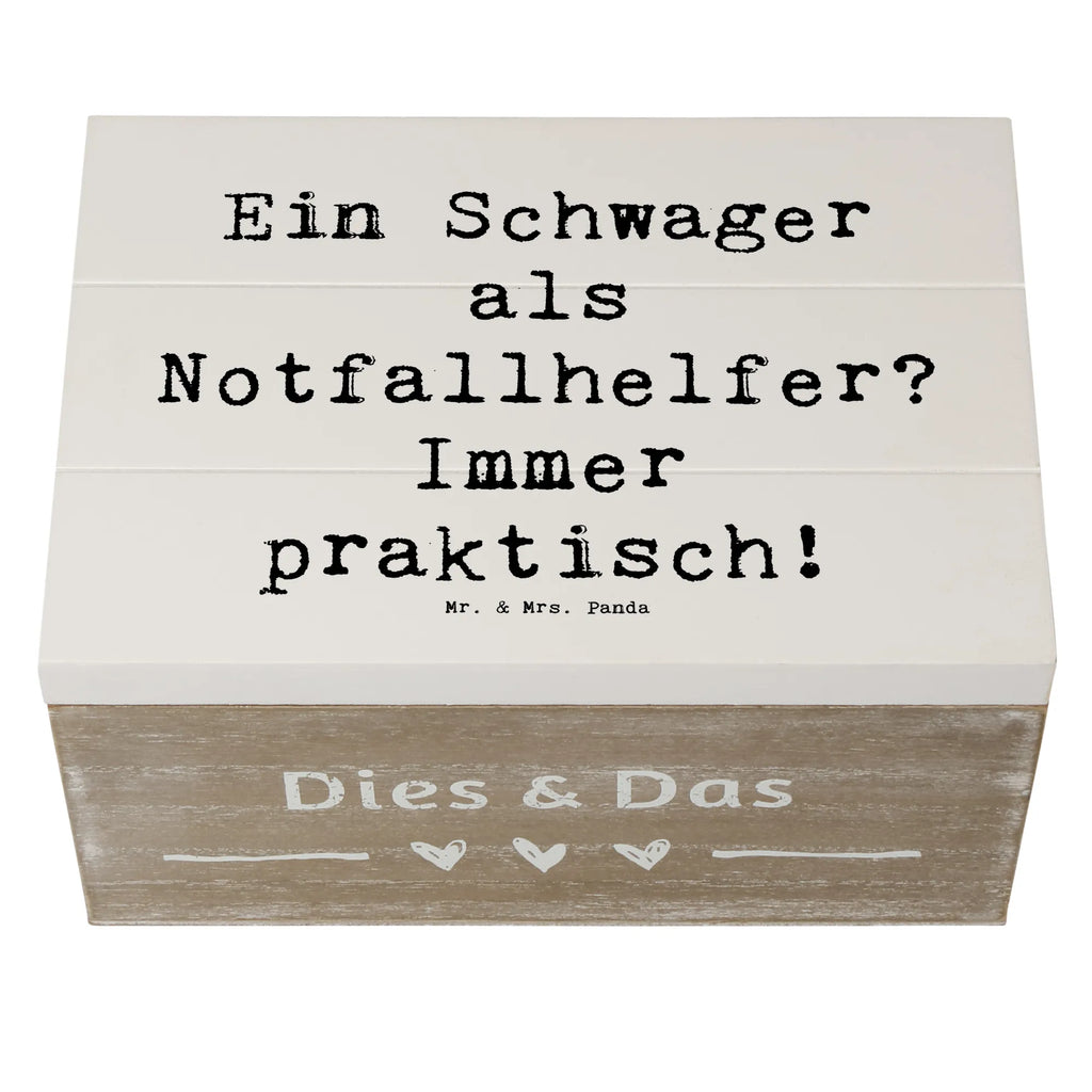 Holzkiste Spruch Schwager Notfallhelfer Holzkiste, Kiste, Schatzkiste, Truhe, Schatulle, XXL, Erinnerungsbox, Erinnerungskiste, Dekokiste, Aufbewahrungsbox, Geschenkbox, Geschenkdose, Familie, Vatertag, Muttertag, Bruder, Schwester, Mama, Papa, Oma, Opa