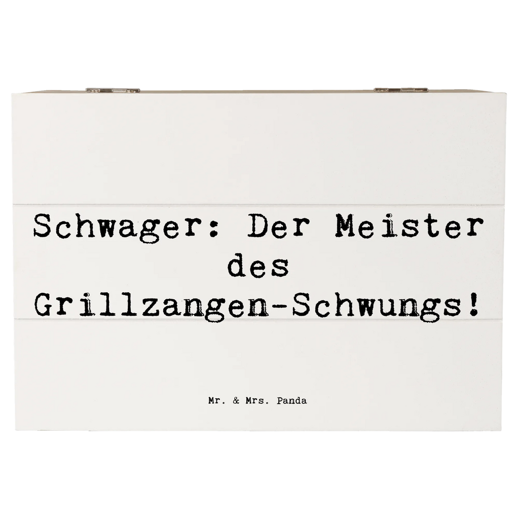 Holzkiste Spruch Schwager Grillmeister Holzkiste, Kiste, Schatzkiste, Truhe, Schatulle, XXL, Erinnerungsbox, Erinnerungskiste, Dekokiste, Aufbewahrungsbox, Geschenkbox, Geschenkdose, Familie, Vatertag, Muttertag, Bruder, Schwester, Mama, Papa, Oma, Opa