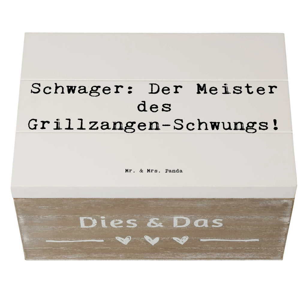 Holzkiste Spruch Schwager Grillmeister Holzkiste, Kiste, Schatzkiste, Truhe, Schatulle, XXL, Erinnerungsbox, Erinnerungskiste, Dekokiste, Aufbewahrungsbox, Geschenkbox, Geschenkdose, Familie, Vatertag, Muttertag, Bruder, Schwester, Mama, Papa, Oma, Opa