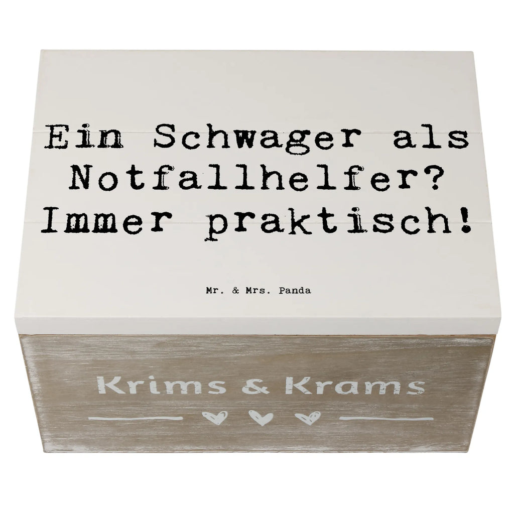 Holzkiste Spruch Schwager Notfallhelfer Holzkiste, Kiste, Schatzkiste, Truhe, Schatulle, XXL, Erinnerungsbox, Erinnerungskiste, Dekokiste, Aufbewahrungsbox, Geschenkbox, Geschenkdose, Familie, Vatertag, Muttertag, Bruder, Schwester, Mama, Papa, Oma, Opa