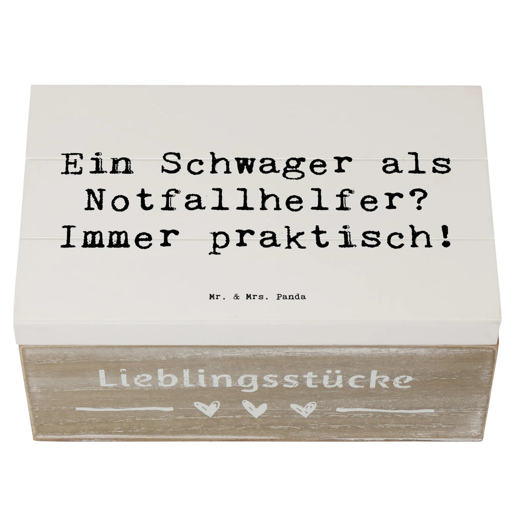 Holzkiste Spruch Schwager Notfallhelfer Holzkiste, Kiste, Schatzkiste, Truhe, Schatulle, XXL, Erinnerungsbox, Erinnerungskiste, Dekokiste, Aufbewahrungsbox, Geschenkbox, Geschenkdose, Familie, Vatertag, Muttertag, Bruder, Schwester, Mama, Papa, Oma, Opa