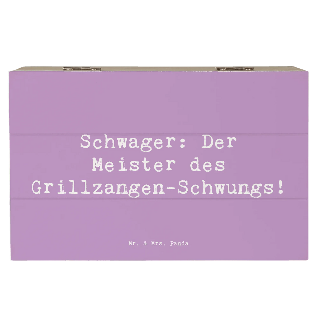 Holzkiste Spruch Schwager Grillmeister Holzkiste, Kiste, Schatzkiste, Truhe, Schatulle, XXL, Erinnerungsbox, Erinnerungskiste, Dekokiste, Aufbewahrungsbox, Geschenkbox, Geschenkdose, Familie, Vatertag, Muttertag, Bruder, Schwester, Mama, Papa, Oma, Opa