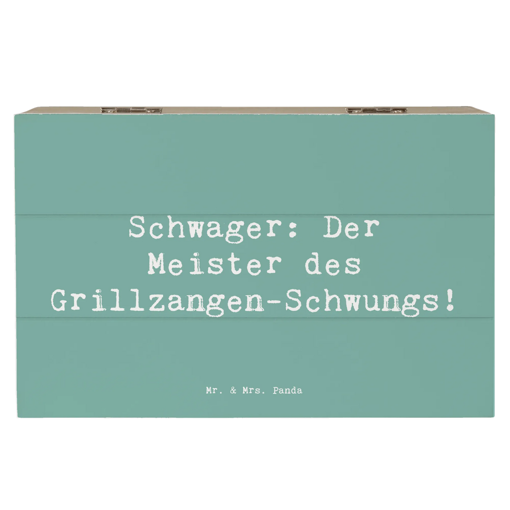 Holzkiste Spruch Schwager Grillmeister Holzkiste, Kiste, Schatzkiste, Truhe, Schatulle, XXL, Erinnerungsbox, Erinnerungskiste, Dekokiste, Aufbewahrungsbox, Geschenkbox, Geschenkdose, Familie, Vatertag, Muttertag, Bruder, Schwester, Mama, Papa, Oma, Opa