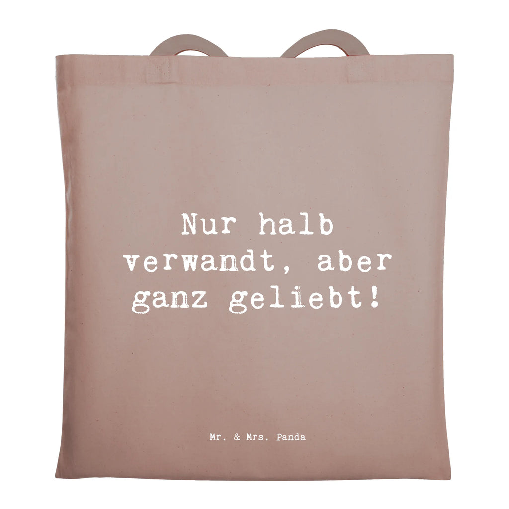 Tragetasche Spruch Halbbruder Liebe Beuteltasche, Beutel, Einkaufstasche, Jutebeutel, Stoffbeutel, Tasche, Shopper, Umhängetasche, Strandtasche, Schultertasche, Stofftasche, Tragetasche, Badetasche, Jutetasche, Einkaufstüte, Laptoptasche, Familie, Vatertag, Muttertag, Bruder, Schwester, Mama, Papa, Oma, Opa