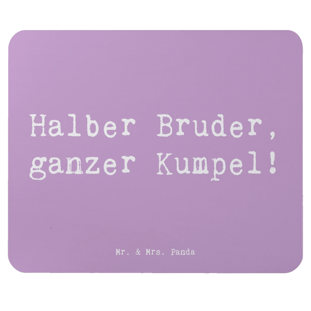 Mauspad Spruch Halbbruder Kumpel Mousepad, Computer zubehör, Büroausstattung, PC Zubehör, Arbeitszimmer, Mauspad, Einzigartiges Mauspad, Designer Mauspad, Mausunterlage, Mauspad Büro, Familie, Vatertag, Muttertag, Bruder, Schwester, Mama, Papa, Oma, Opa