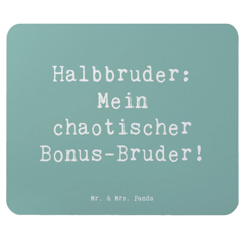 Mauspad Spruch Halbbruder Chaos Mousepad, Computer zubehör, Büroausstattung, PC Zubehör, Arbeitszimmer, Mauspad, Einzigartiges Mauspad, Designer Mauspad, Mausunterlage, Mauspad Büro, Familie, Vatertag, Muttertag, Bruder, Schwester, Mama, Papa, Oma, Opa