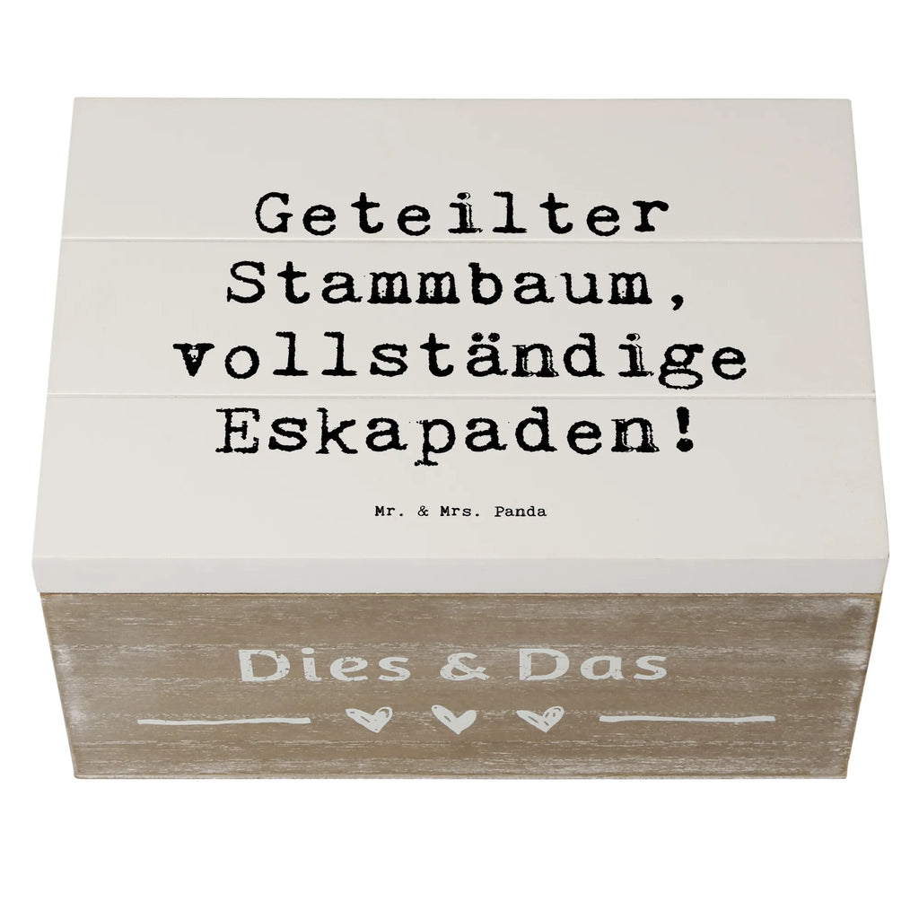 Holzkiste Spruch Halbbruder Eskapaden Holzkiste, Kiste, Schatzkiste, Truhe, Schatulle, XXL, Erinnerungsbox, Erinnerungskiste, Dekokiste, Aufbewahrungsbox, Geschenkbox, Geschenkdose, Familie, Vatertag, Muttertag, Bruder, Schwester, Mama, Papa, Oma, Opa