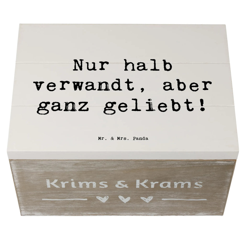 Holzkiste Spruch Halbbruder Liebe Holzkiste, Kiste, Schatzkiste, Truhe, Schatulle, XXL, Erinnerungsbox, Erinnerungskiste, Dekokiste, Aufbewahrungsbox, Geschenkbox, Geschenkdose, Familie, Vatertag, Muttertag, Bruder, Schwester, Mama, Papa, Oma, Opa