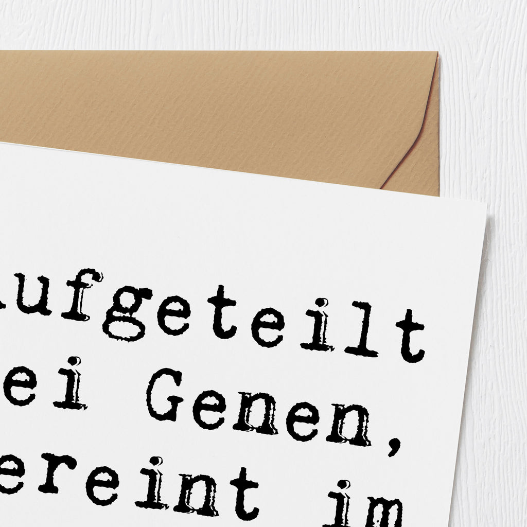 Deluxe Karte Spruch Halbbruder Unsinn Karte, Grußkarte, Klappkarte, Einladungskarte, Glückwunschkarte, Hochzeitskarte, Geburtstagskarte, Hochwertige Grußkarte, Hochwertige Klappkarte, Familie, Vatertag, Muttertag, Bruder, Schwester, Mama, Papa, Oma, Opa