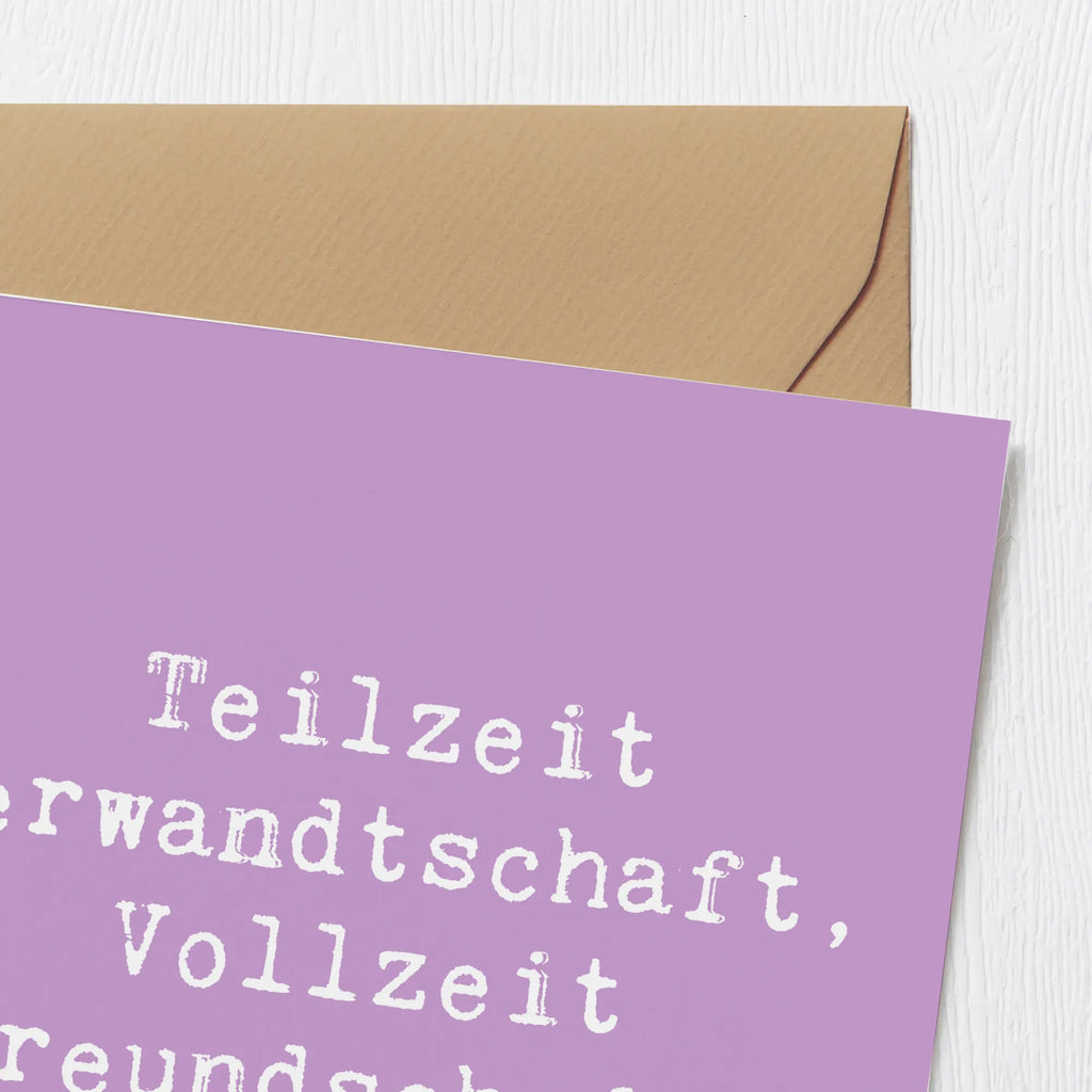 Deluxe Karte Spruch Halbbruder Freundschaft Karte, Grußkarte, Klappkarte, Einladungskarte, Glückwunschkarte, Hochzeitskarte, Geburtstagskarte, Hochwertige Grußkarte, Hochwertige Klappkarte, Familie, Vatertag, Muttertag, Bruder, Schwester, Mama, Papa, Oma, Opa