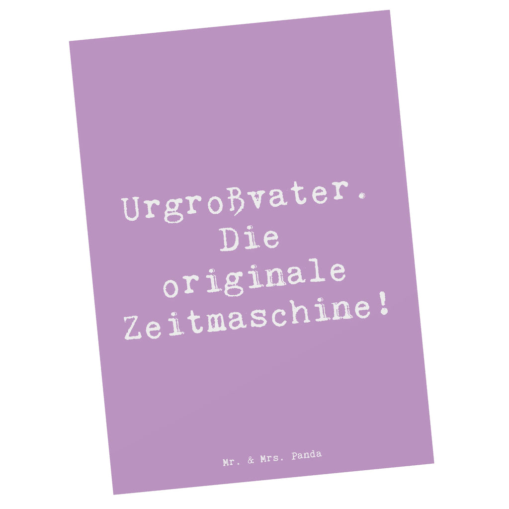 Postkarte Spruch Urgroßvater Zeitmaschine Postkarte, Karte, Geschenkkarte, Grußkarte, Einladung, Ansichtskarte, Geburtstagskarte, Einladungskarte, Dankeskarte, Ansichtskarten, Einladung Geburtstag, Einladungskarten Geburtstag, Familie, Vatertag, Muttertag, Bruder, Schwester, Mama, Papa, Oma, Opa