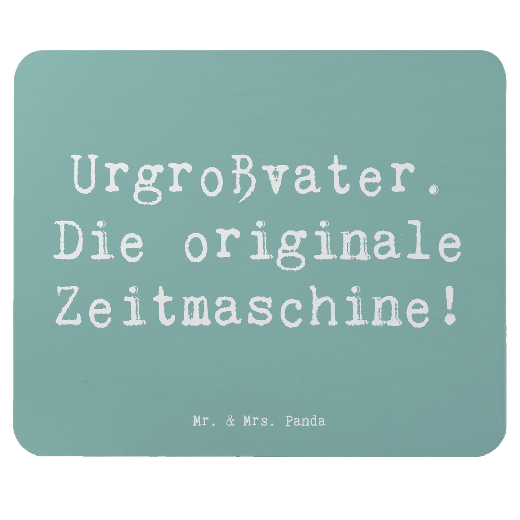 Mauspad Spruch Urgroßvater Zeitmaschine Mousepad, Computer zubehör, Büroausstattung, PC Zubehör, Arbeitszimmer, Mauspad, Einzigartiges Mauspad, Designer Mauspad, Mausunterlage, Mauspad Büro, Familie, Vatertag, Muttertag, Bruder, Schwester, Mama, Papa, Oma, Opa