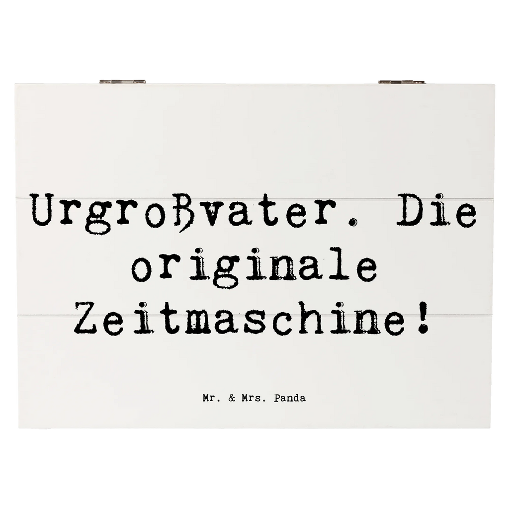 Holzkiste Spruch Urgroßvater Zeitmaschine Holzkiste, Kiste, Schatzkiste, Truhe, Schatulle, XXL, Erinnerungsbox, Erinnerungskiste, Dekokiste, Aufbewahrungsbox, Geschenkbox, Geschenkdose, Familie, Vatertag, Muttertag, Bruder, Schwester, Mama, Papa, Oma, Opa