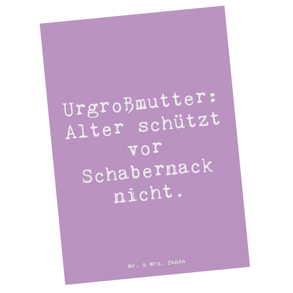 Postkarte Spruch Urgroßmutter Schabernack Postkarte, Karte, Geschenkkarte, Grußkarte, Einladung, Ansichtskarte, Geburtstagskarte, Einladungskarte, Dankeskarte, Ansichtskarten, Einladung Geburtstag, Einladungskarten Geburtstag, Familie, Vatertag, Muttertag, Bruder, Schwester, Mama, Papa, Oma, Opa