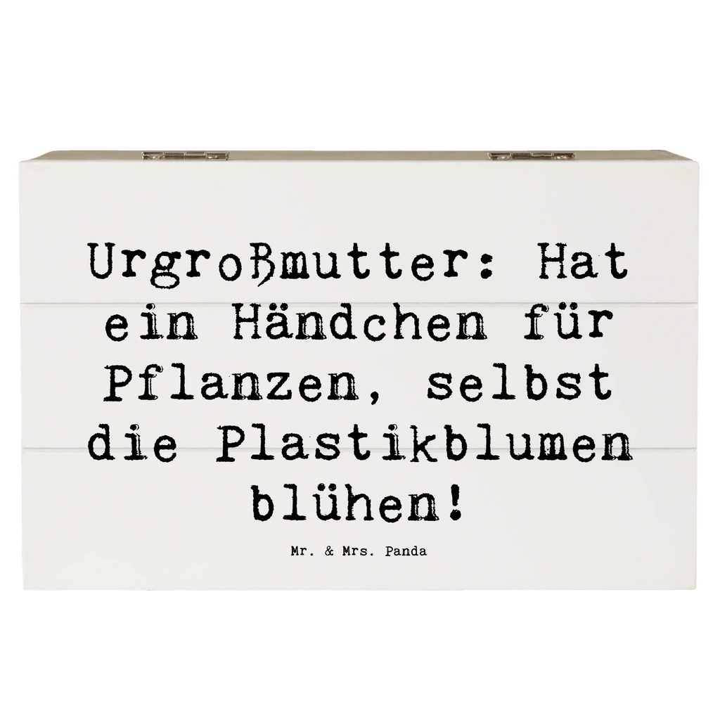 Holzkiste Spruch Urgroßmutter Wundergrün Holzkiste, Kiste, Schatzkiste, Truhe, Schatulle, XXL, Erinnerungsbox, Erinnerungskiste, Dekokiste, Aufbewahrungsbox, Geschenkbox, Geschenkdose, Familie, Vatertag, Muttertag, Bruder, Schwester, Mama, Papa, Oma, Opa