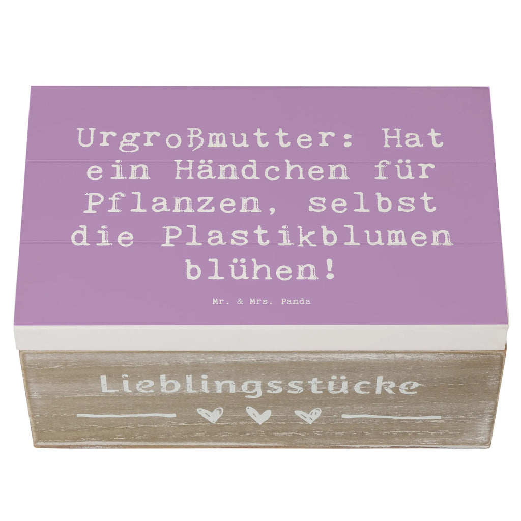 Holzkiste Spruch Urgroßmutter Wundergrün Holzkiste, Kiste, Schatzkiste, Truhe, Schatulle, XXL, Erinnerungsbox, Erinnerungskiste, Dekokiste, Aufbewahrungsbox, Geschenkbox, Geschenkdose, Familie, Vatertag, Muttertag, Bruder, Schwester, Mama, Papa, Oma, Opa