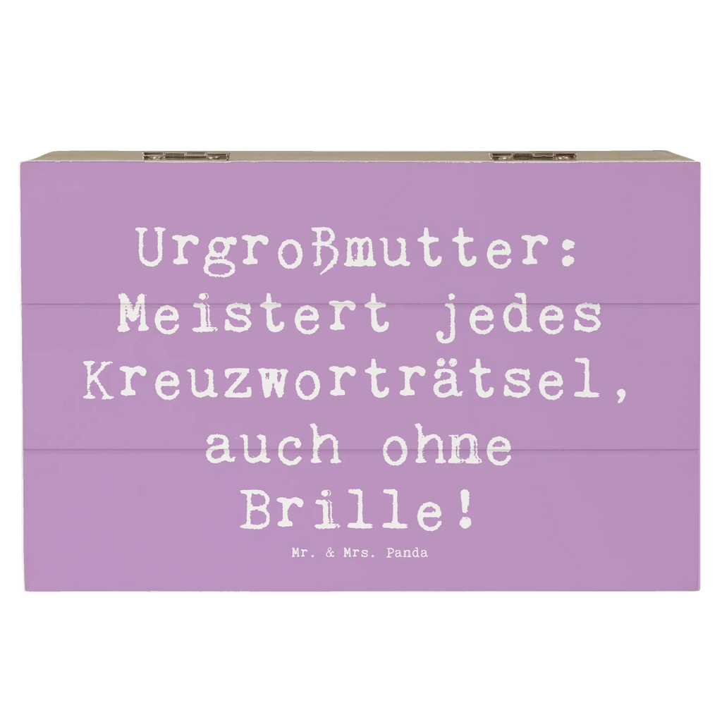 Holzkiste Spruch Urgroßmutter Genie Holzkiste, Kiste, Schatzkiste, Truhe, Schatulle, XXL, Erinnerungsbox, Erinnerungskiste, Dekokiste, Aufbewahrungsbox, Geschenkbox, Geschenkdose, Familie, Vatertag, Muttertag, Bruder, Schwester, Mama, Papa, Oma, Opa