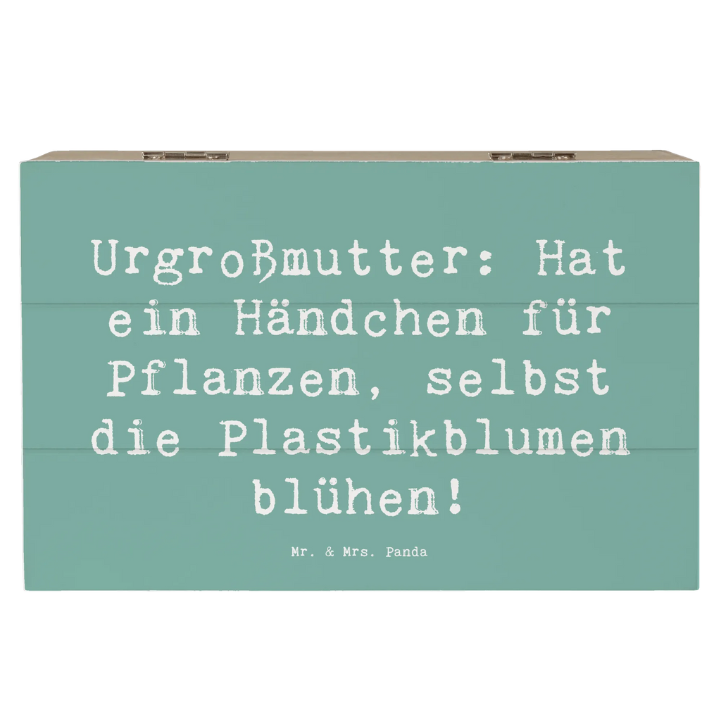 Holzkiste Spruch Urgroßmutter Wundergrün Holzkiste, Kiste, Schatzkiste, Truhe, Schatulle, XXL, Erinnerungsbox, Erinnerungskiste, Dekokiste, Aufbewahrungsbox, Geschenkbox, Geschenkdose, Familie, Vatertag, Muttertag, Bruder, Schwester, Mama, Papa, Oma, Opa