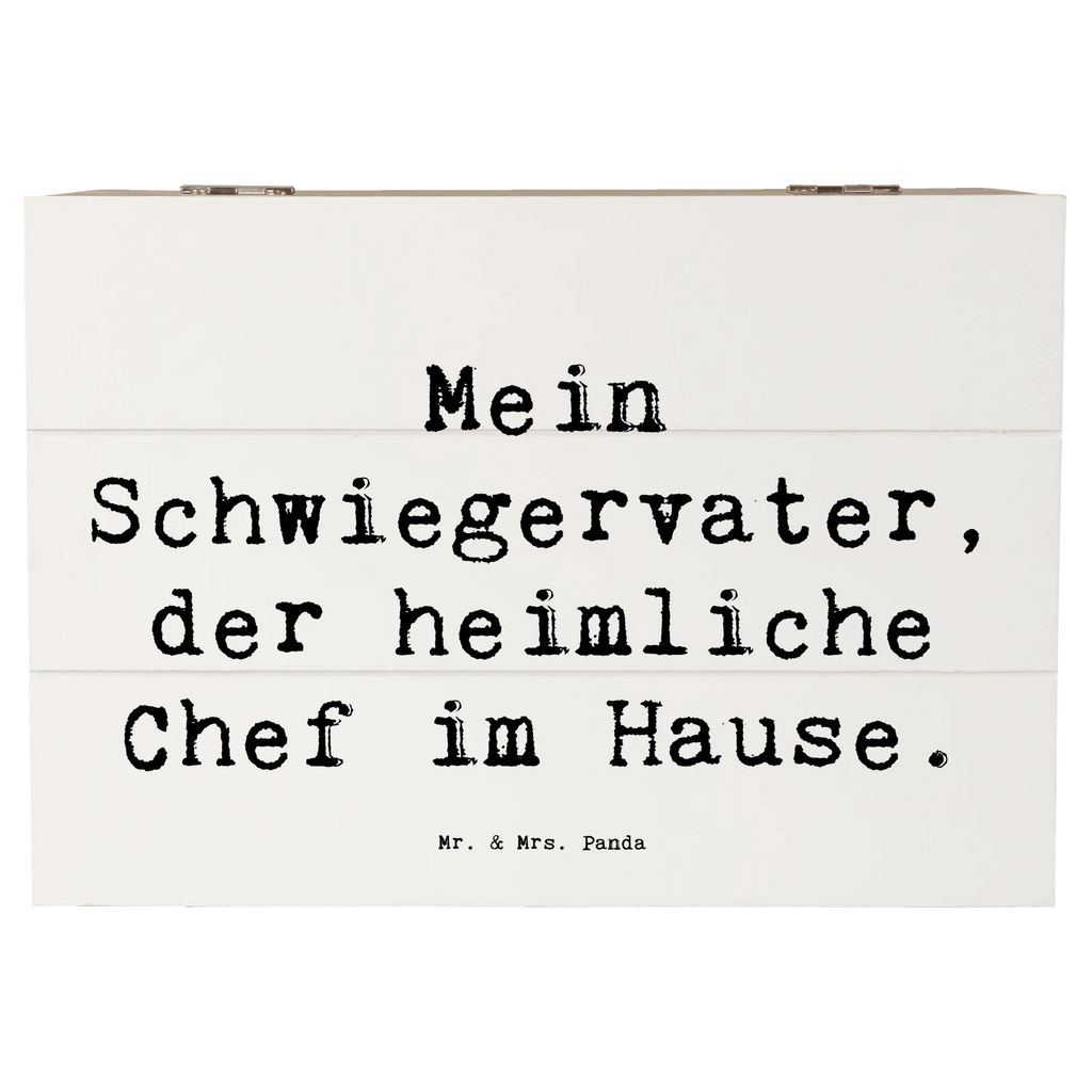 Holzkiste Spruch Schwiegervater Chef Holzkiste, Kiste, Schatzkiste, Truhe, Schatulle, XXL, Erinnerungsbox, Erinnerungskiste, Dekokiste, Aufbewahrungsbox, Geschenkbox, Geschenkdose, Familie, Vatertag, Muttertag, Bruder, Schwester, Mama, Papa, Oma, Opa