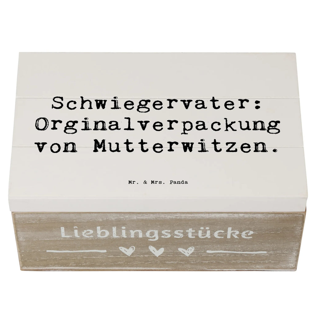 Holzkiste Spruch Schwiegervater Witze Holzkiste, Kiste, Schatzkiste, Truhe, Schatulle, XXL, Erinnerungsbox, Erinnerungskiste, Dekokiste, Aufbewahrungsbox, Geschenkbox, Geschenkdose, Familie, Vatertag, Muttertag, Bruder, Schwester, Mama, Papa, Oma, Opa