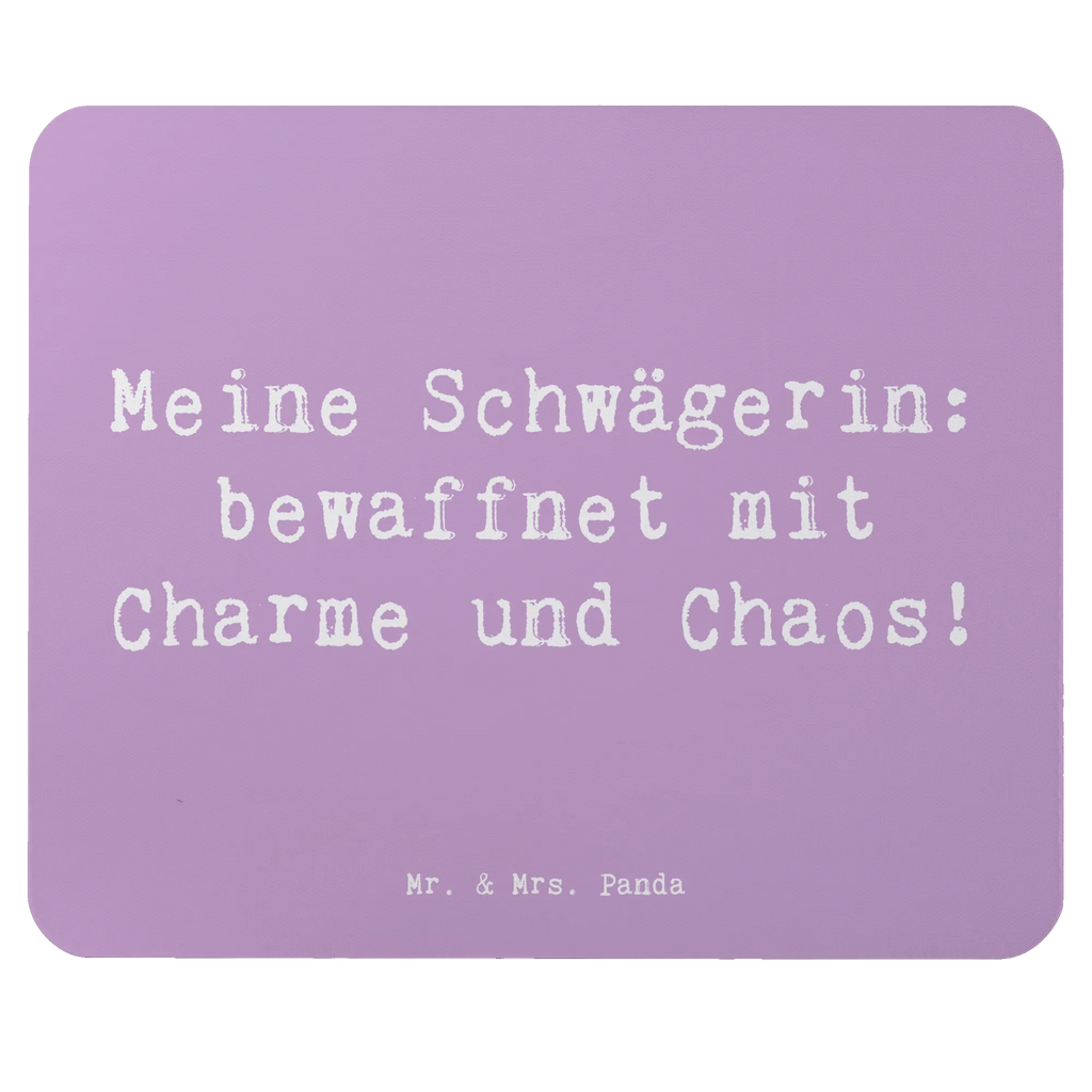 Mauspad Spruch Schwägerin Charmant Chaos Mousepad, Computer zubehör, Büroausstattung, PC Zubehör, Arbeitszimmer, Mauspad, Einzigartiges Mauspad, Designer Mauspad, Mausunterlage, Mauspad Büro, Familie, Vatertag, Muttertag, Bruder, Schwester, Mama, Papa, Oma, Opa