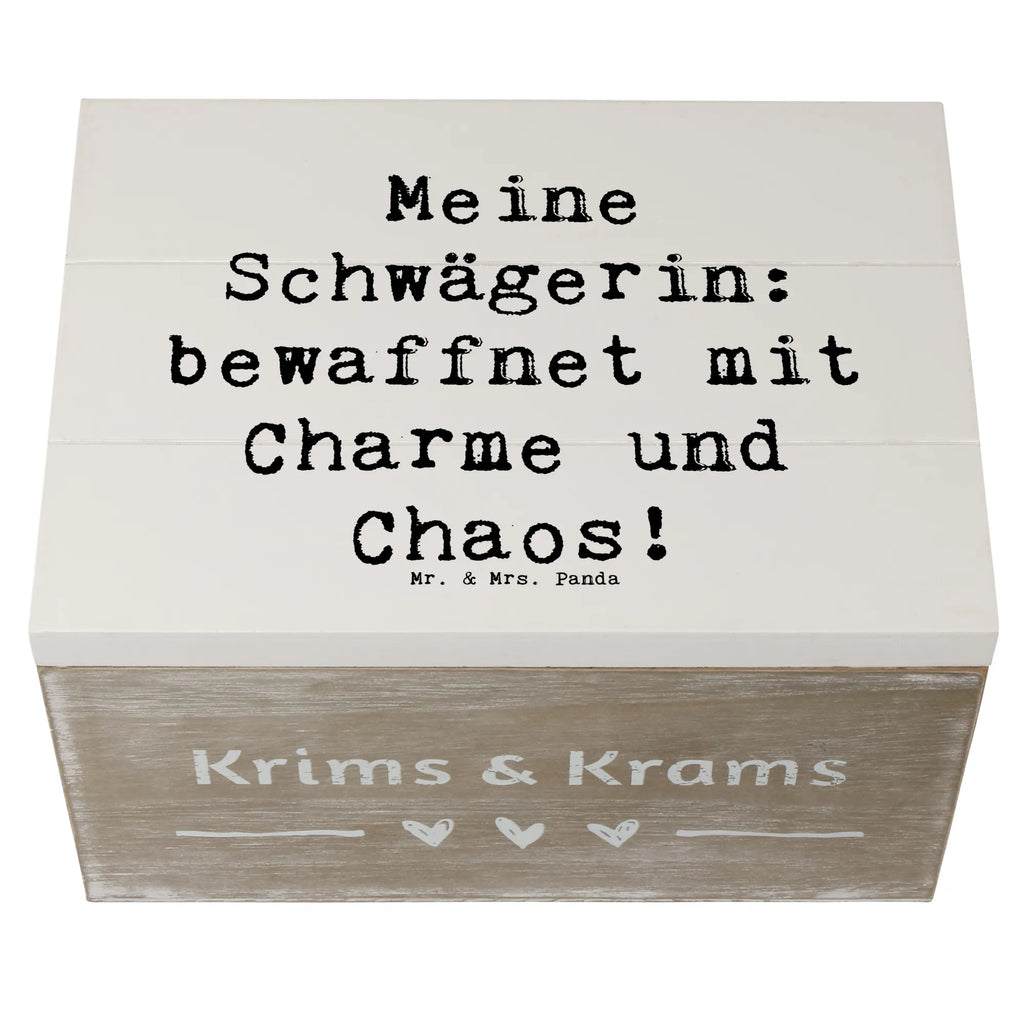 Holzkiste Spruch Schwägerin Charmant Chaos Holzkiste, Kiste, Schatzkiste, Truhe, Schatulle, XXL, Erinnerungsbox, Erinnerungskiste, Dekokiste, Aufbewahrungsbox, Geschenkbox, Geschenkdose, Familie, Vatertag, Muttertag, Bruder, Schwester, Mama, Papa, Oma, Opa