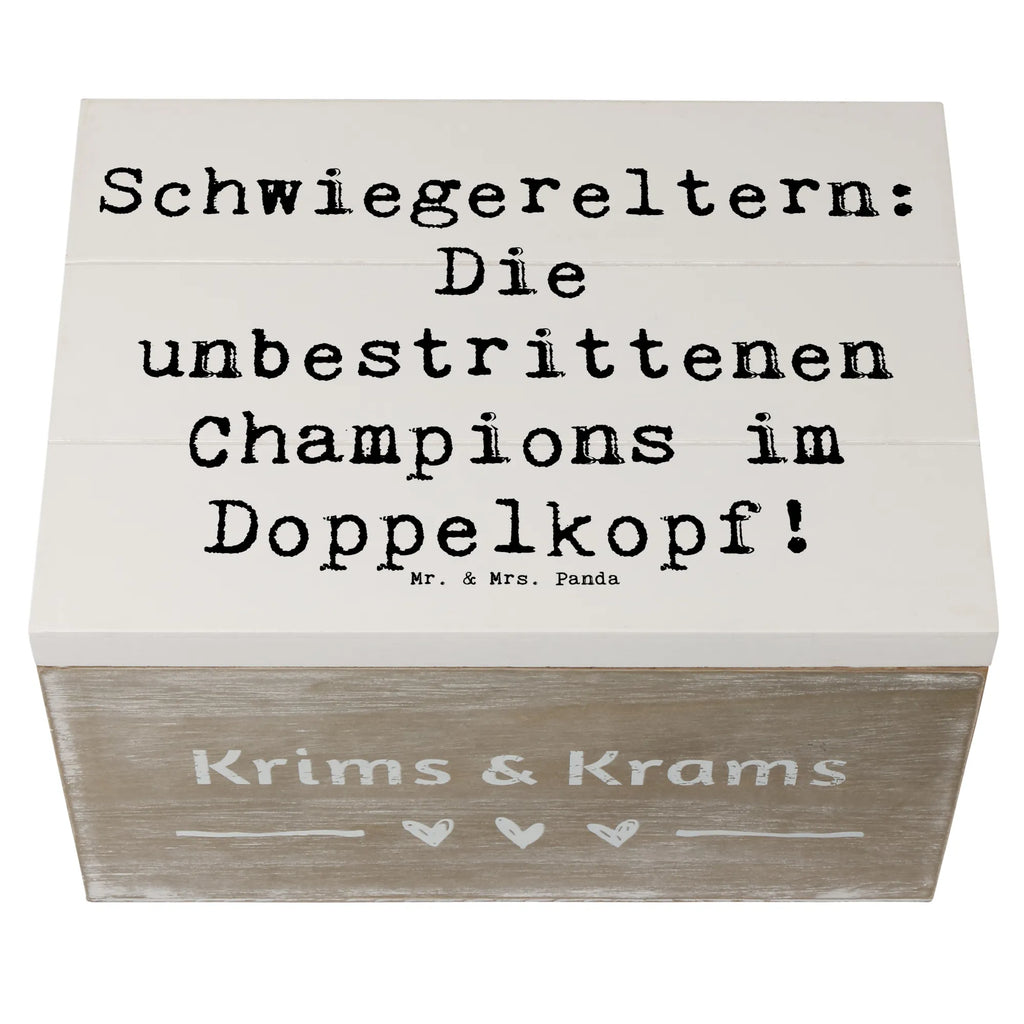 Holzkiste Spruch Schwiegereltern Champions Holzkiste, Kiste, Schatzkiste, Truhe, Schatulle, XXL, Erinnerungsbox, Erinnerungskiste, Dekokiste, Aufbewahrungsbox, Geschenkbox, Geschenkdose, Familie, Vatertag, Muttertag, Bruder, Schwester, Mama, Papa, Oma, Opa