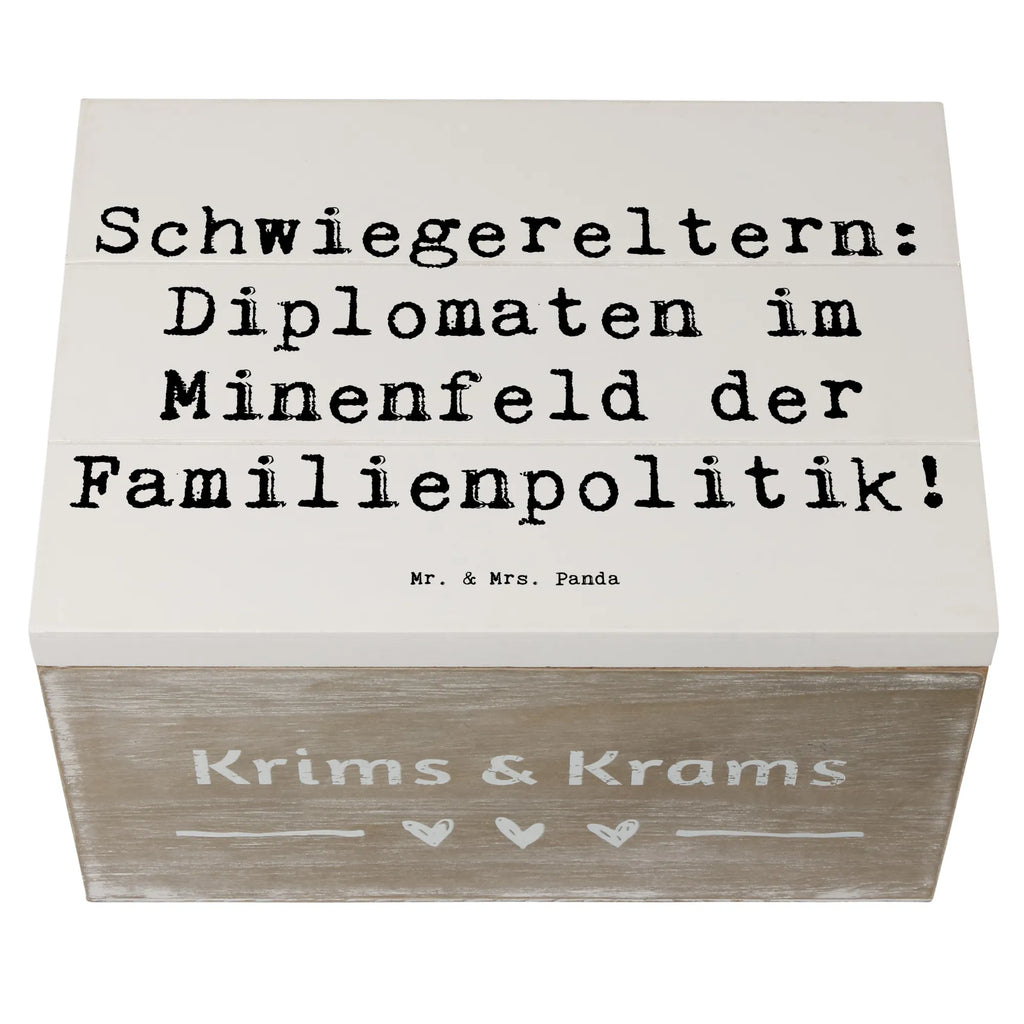 Holzkiste Spruch Schwiegereltern Diplomaten Holzkiste, Kiste, Schatzkiste, Truhe, Schatulle, XXL, Erinnerungsbox, Erinnerungskiste, Dekokiste, Aufbewahrungsbox, Geschenkbox, Geschenkdose, Familie, Vatertag, Muttertag, Bruder, Schwester, Mama, Papa, Oma, Opa