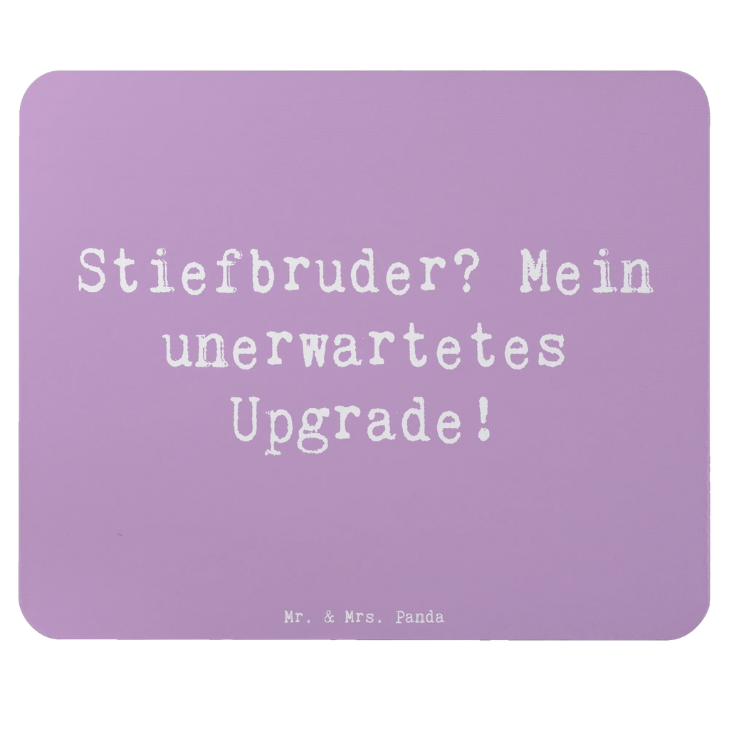 Mauspad Spruch Stiefbruder Upgrade Mousepad, Computer zubehör, Büroausstattung, PC Zubehör, Arbeitszimmer, Mauspad, Einzigartiges Mauspad, Designer Mauspad, Mausunterlage, Mauspad Büro, Familie, Vatertag, Muttertag, Bruder, Schwester, Mama, Papa, Oma, Opa