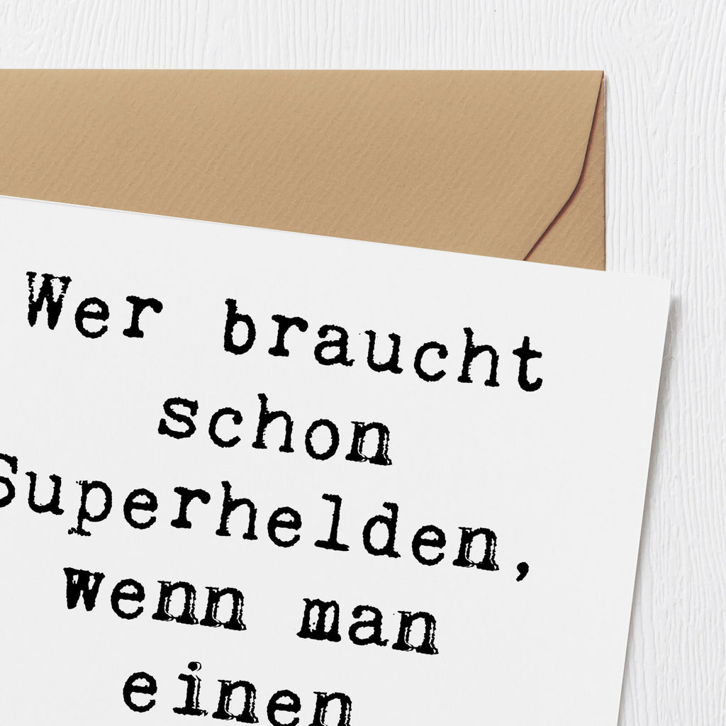 Deluxe Karte Spruch Stiefbruder Held Karte, Grußkarte, Klappkarte, Einladungskarte, Glückwunschkarte, Hochzeitskarte, Geburtstagskarte, Hochwertige Grußkarte, Hochwertige Klappkarte, Familie, Vatertag, Muttertag, Bruder, Schwester, Mama, Papa, Oma, Opa