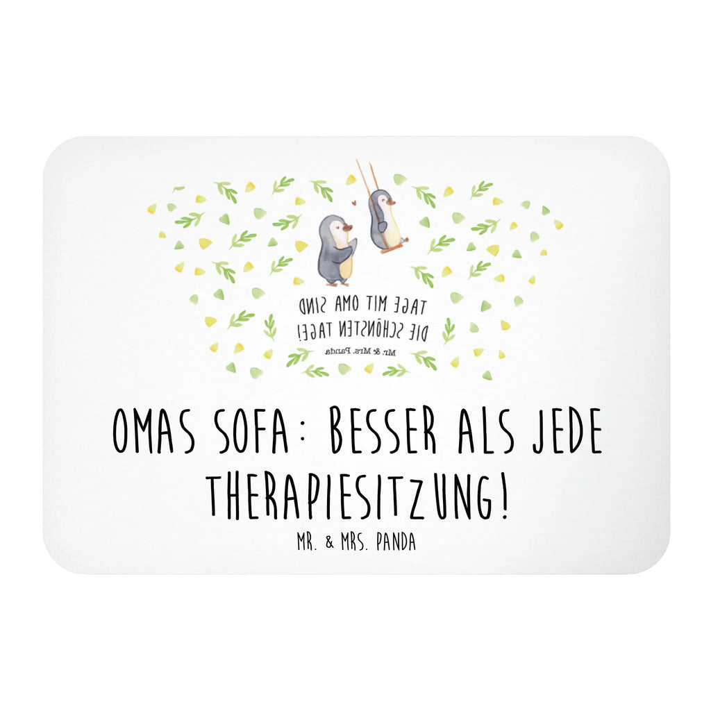 Magnet Omas Sofa: besser als jede Therapiesitzung! Kühlschrankmagnet, Pinnwandmagnet, Souvenir Magnet, Motivmagnete, Dekomagnet, Whiteboard Magnet, Notiz Magnet, Kühlschrank Dekoration, Familie, Vatertag, Muttertag, Bruder, Schwester, Mama, Papa, Oma, Opa