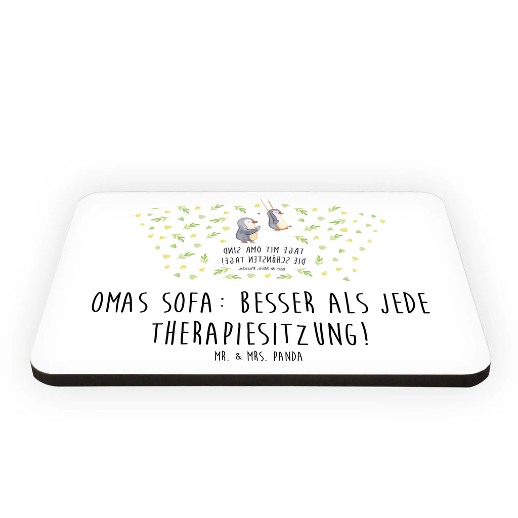 Magnet Omas Sofa: besser als jede Therapiesitzung! Kühlschrankmagnet, Pinnwandmagnet, Souvenir Magnet, Motivmagnete, Dekomagnet, Whiteboard Magnet, Notiz Magnet, Kühlschrank Dekoration, Familie, Vatertag, Muttertag, Bruder, Schwester, Mama, Papa, Oma, Opa