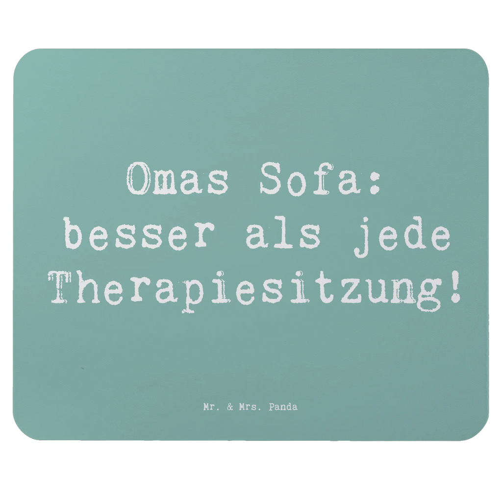 Mauspad Spruch Omas Sofa: besser als jede Therapiesitzung! Mousepad, Computer zubehör, Büroausstattung, PC Zubehör, Arbeitszimmer, Mauspad, Einzigartiges Mauspad, Designer Mauspad, Mausunterlage, Mauspad Büro, Familie, Vatertag, Muttertag, Bruder, Schwester, Mama, Papa, Oma, Opa