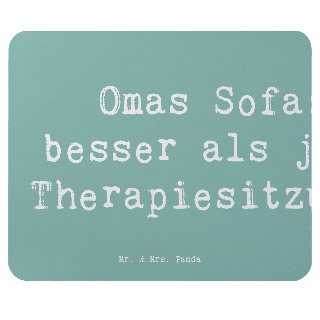 Mauspad Spruch Omas Sofa: besser als jede Therapiesitzung! Mousepad, Computer zubehör, Büroausstattung, PC Zubehör, Arbeitszimmer, Mauspad, Einzigartiges Mauspad, Designer Mauspad, Mausunterlage, Mauspad Büro, Familie, Vatertag, Muttertag, Bruder, Schwester, Mama, Papa, Oma, Opa