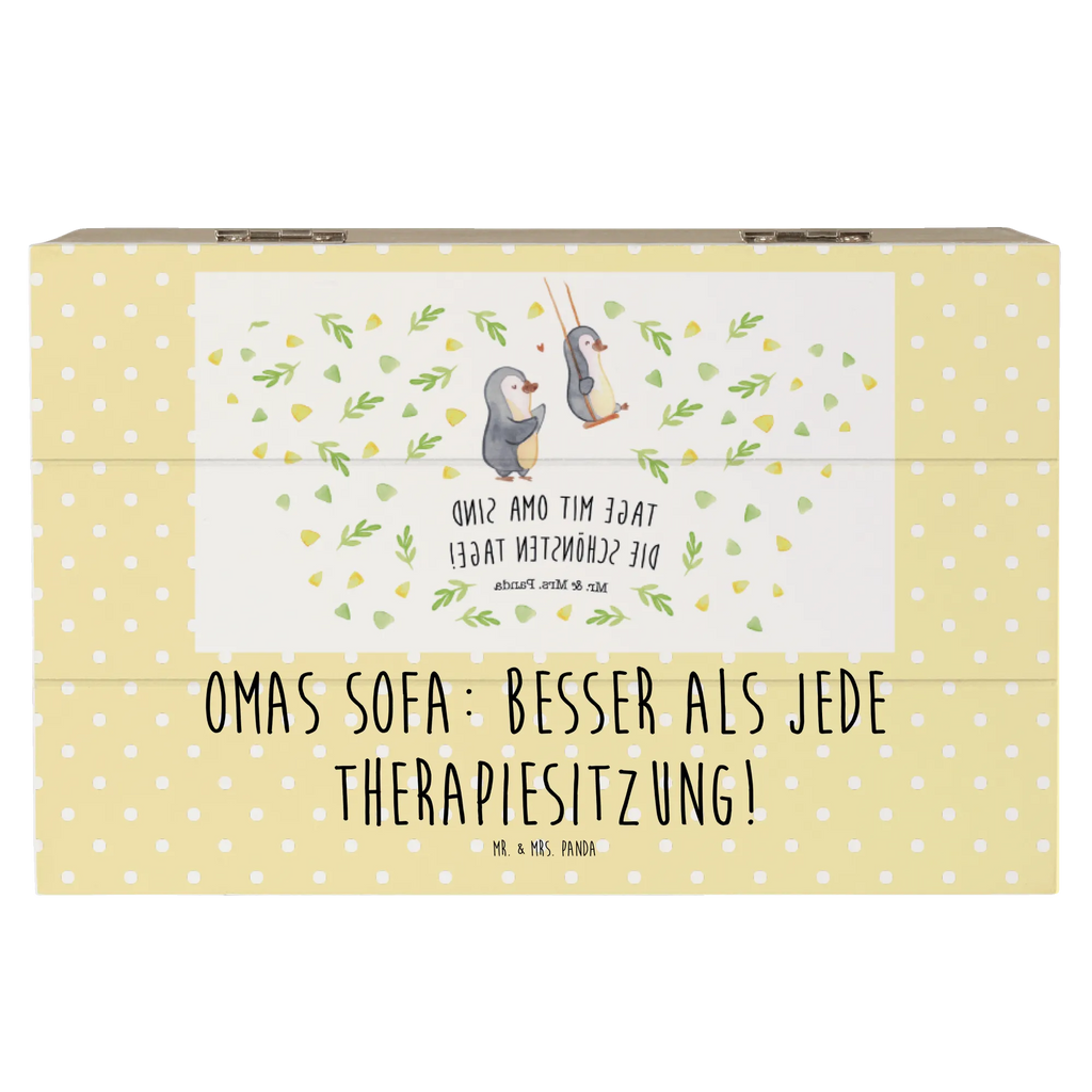 Holzkiste Omas Sofa: besser als jede Therapiesitzung! Holzkiste, Kiste, Schatzkiste, Truhe, Schatulle, XXL, Erinnerungsbox, Erinnerungskiste, Dekokiste, Aufbewahrungsbox, Geschenkbox, Geschenkdose, Familie, Vatertag, Muttertag, Bruder, Schwester, Mama, Papa, Oma, Opa