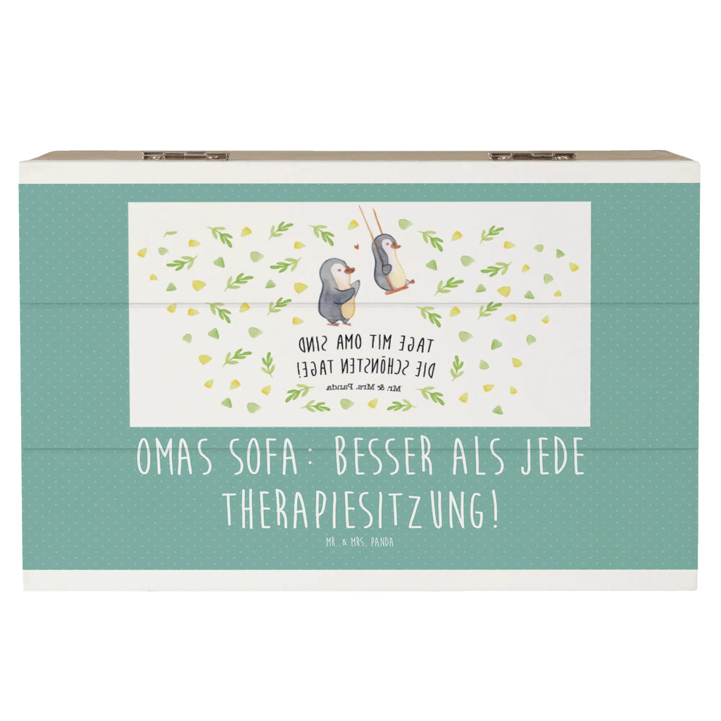 Holzkiste Omas Sofa: besser als jede Therapiesitzung! Holzkiste, Kiste, Schatzkiste, Truhe, Schatulle, XXL, Erinnerungsbox, Erinnerungskiste, Dekokiste, Aufbewahrungsbox, Geschenkbox, Geschenkdose, Familie, Vatertag, Muttertag, Bruder, Schwester, Mama, Papa, Oma, Opa