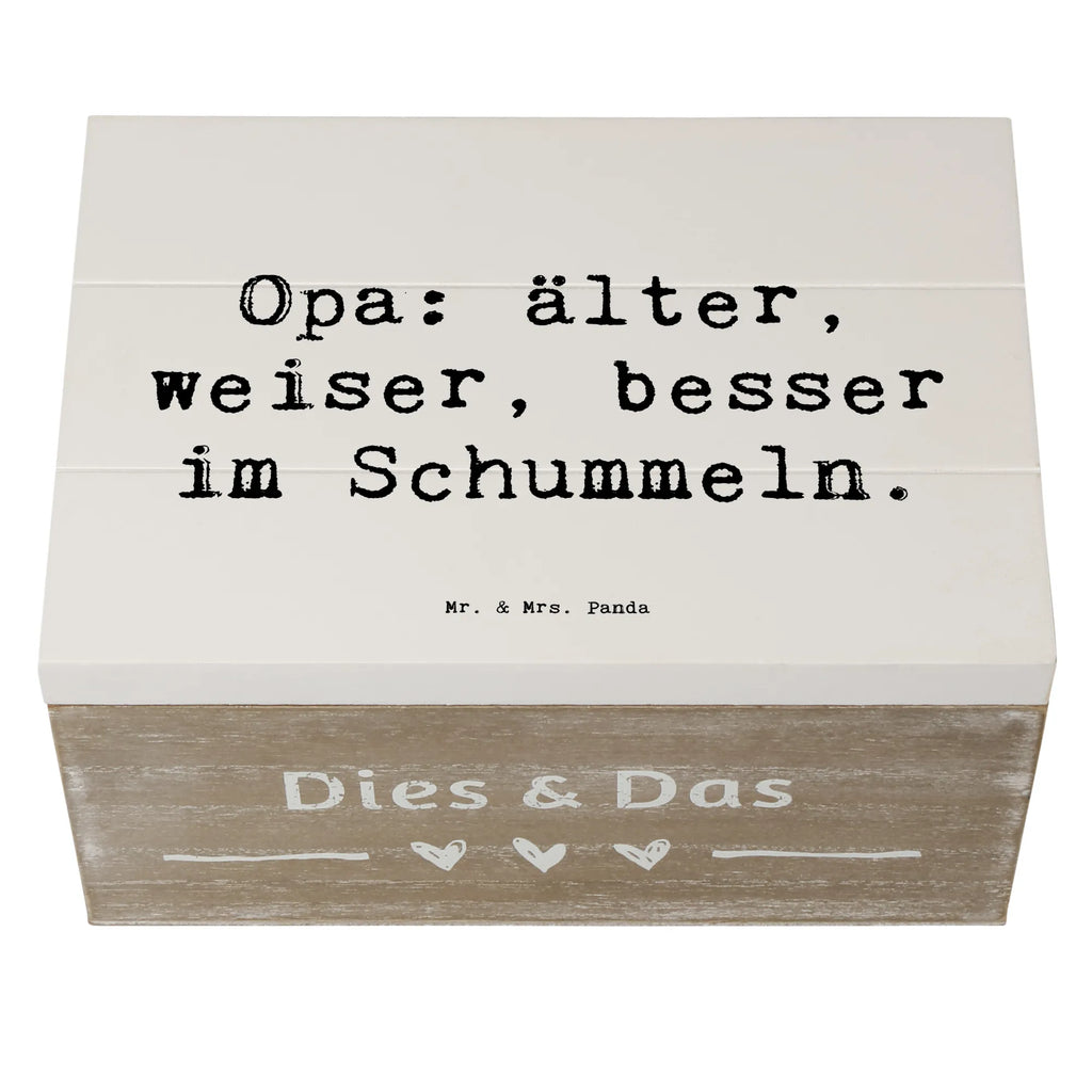 Holzkiste Spruch Opa Weisheit Holzkiste, Kiste, Schatzkiste, Truhe, Schatulle, XXL, Erinnerungsbox, Erinnerungskiste, Dekokiste, Aufbewahrungsbox, Geschenkbox, Geschenkdose, Familie, Vatertag, Muttertag, Bruder, Schwester, Mama, Papa, Oma, Opa